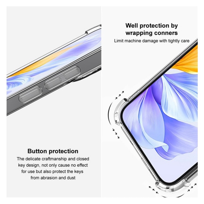 Husa Upzz® Shock Armor Compatibila Cu Samsung Galaxy A17 5G, Protectie Sporita, Design Premium, Silicon, Transparenta