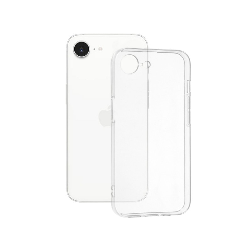 HusaUpzz® Slim, Compatibila Cu iPhone 16e, Pastreaza Aspectul Original, Protectie La Camere, Transparenta