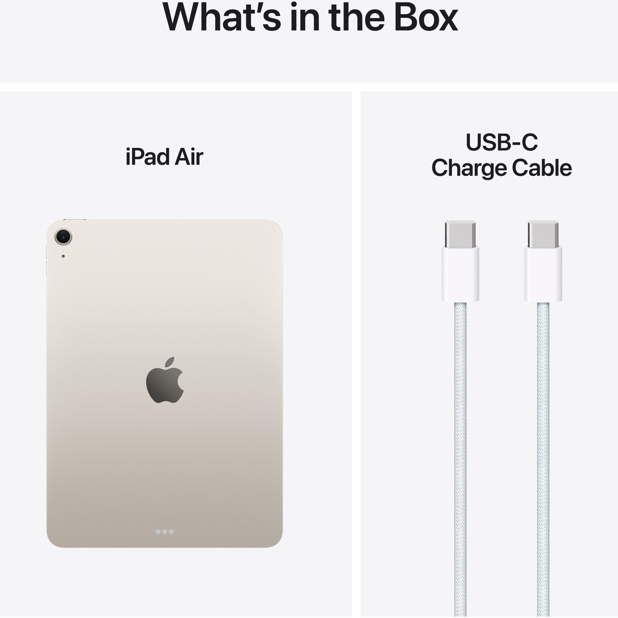 Apple iPad Air M3 256GB 11インチ スターライト 11インチiPad Air Wi‑Fiモデル 256GB - スターライトを購入 - Apple
