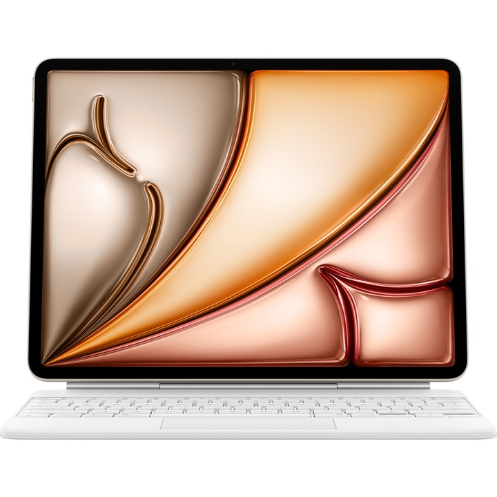 Apple Magic Keyboard за iPad Air 13-инча (M3), международен английски, бял