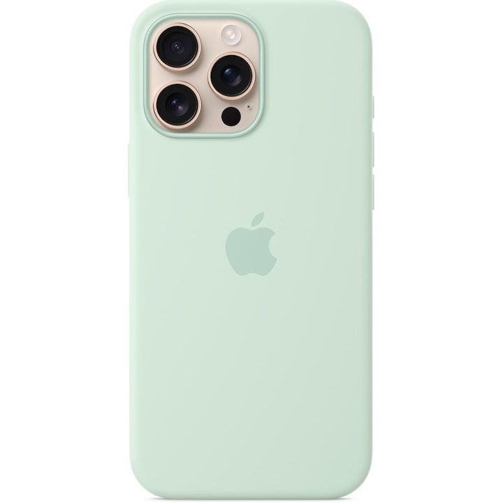 Apple Silicone Case with MagSafe védőtok, iPhone 16 Pro Max, Akvamarin