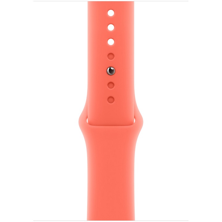 Curea pentru Apple Watch 46mm, Sport Band, Tangerine - M/L