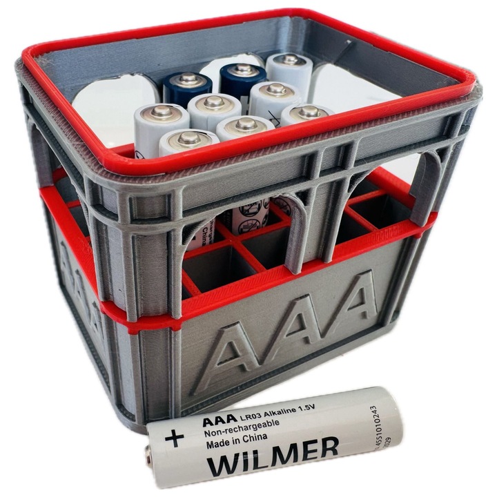 Organizator Baterii AAA - Gri