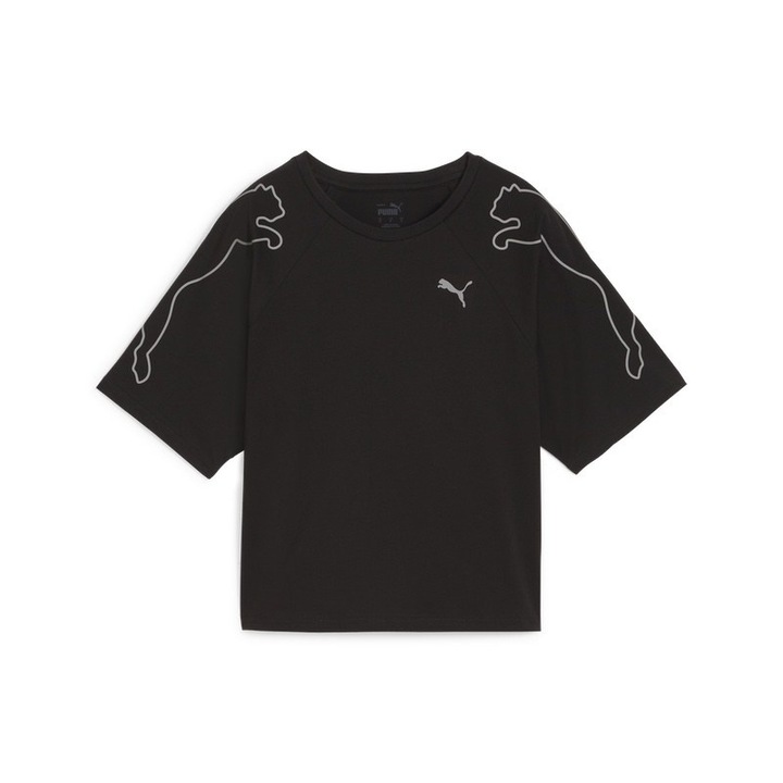 Tricou Puma pentru Femei, motion cat tee, 679987-01, 2XS INTL, Negru