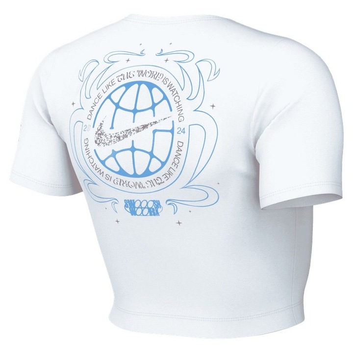 Tricou Nike pentru Drumetie, FZ0403-100, Alb, Alb