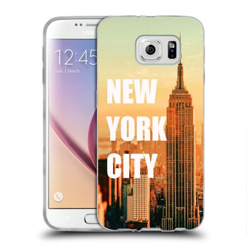 Husa Samsung Galaxy S7 G930 Silicon Gel Tpu Model New York
