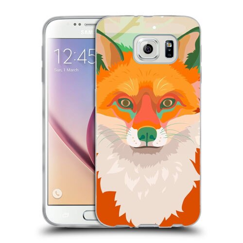 Husa Samsung Galaxy S7 G930 Silicon Gel Tpu Model Desen Vulpe