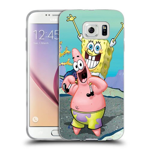 Husa Samsung Galaxy S7 G930 Silicon Gel Tpu Model Spongebob
