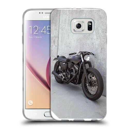 Husa Samsung Galaxy S7 G930 Silicon Gel Tpu Model Motocicleta Vintage