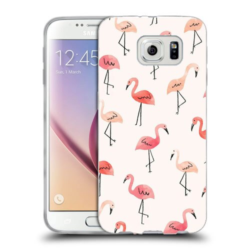 Husa Samsung Galaxy S7 G930 Silicon Gel Tpu Model Flamingo Pattern