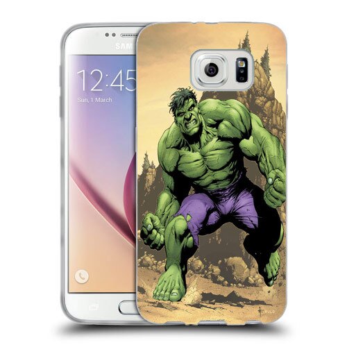 Husa Samsung Galaxy S7 G930 Silicon Gel Tpu Model The Hulk