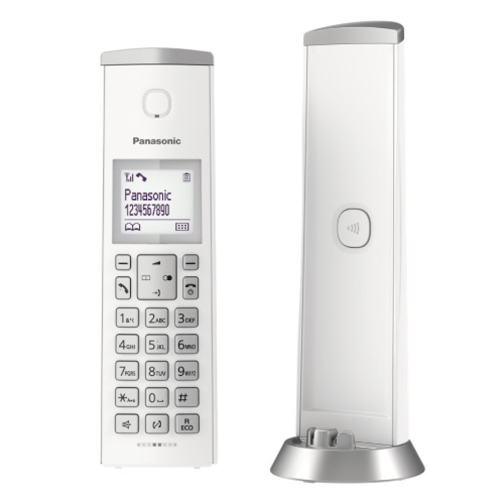 Panasonic KX-TGK210PDW vezeték nélküli telefon, Fehér
