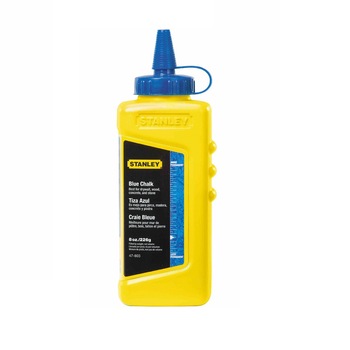 Rezerva praf creta, Stanley 1-47-803, albastru, 225 g Rezerva praf creta, Stanley 1-47-803, albastru, 225 g