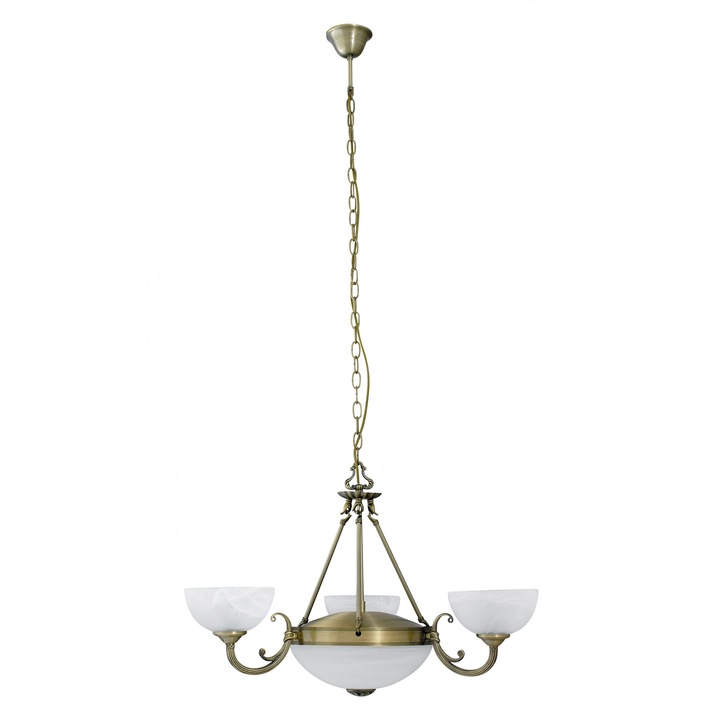 Полилей Marlene - 8543 Rabalux, 3 рамена, E14, 3x40W, бронз