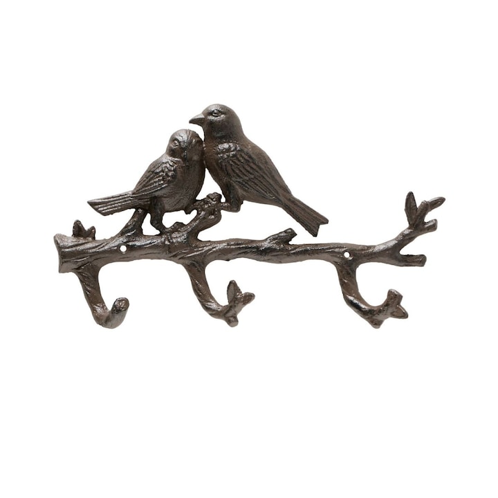 Cuier ruginiu din otel turnat 45x27 cm, Pardy Boltze