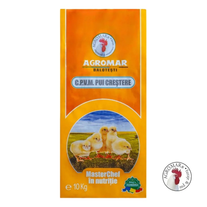 Concentrate / C.P.V.M. pui crestere (30 zile-sacrificare) A2 35 % farin, 10kg