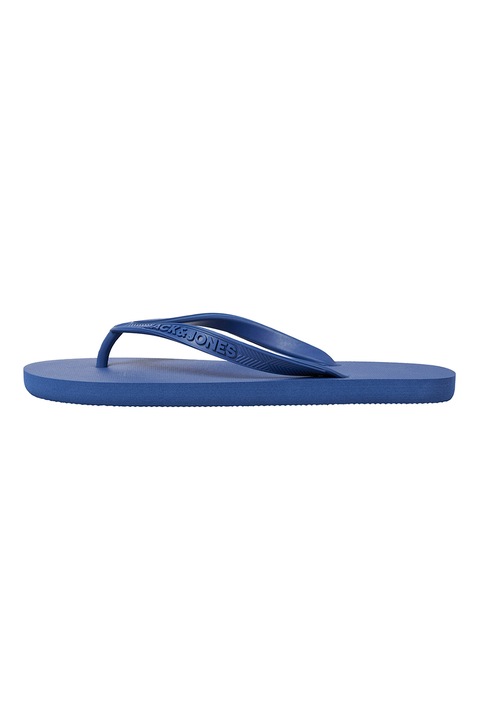 Jack & Jones, Papuci flip-flop de cauciuc, Albastru lavanda