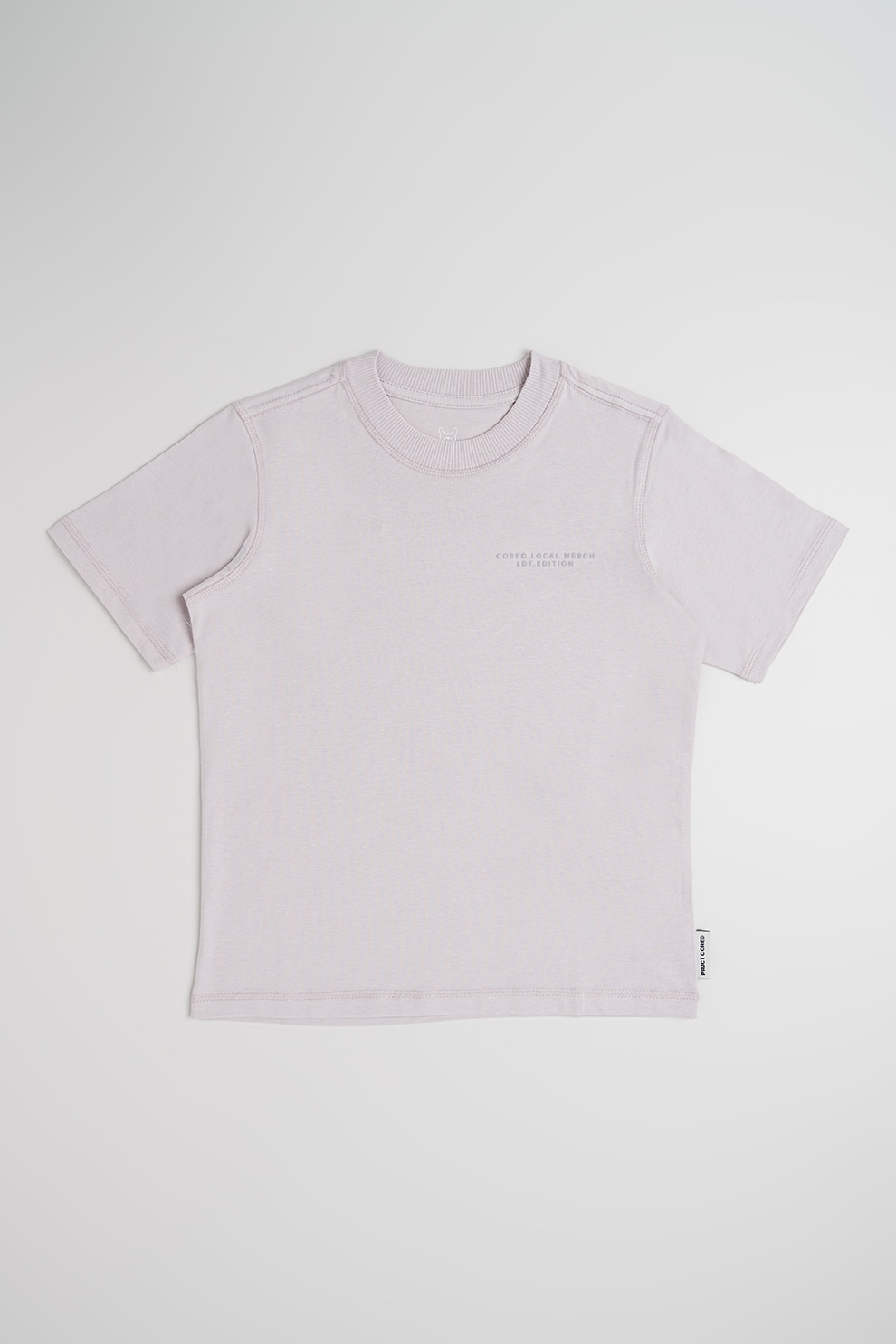 Jack & Jones, Tricou de bumbac cu decolteu la baza gatului, Lila, 164 CM