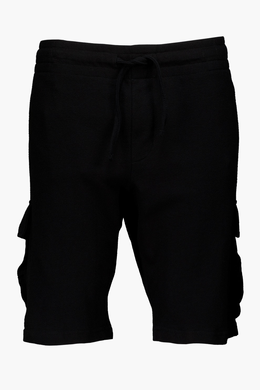 Jack & Jones, Bermude cargo cu snur, Negru, 44
