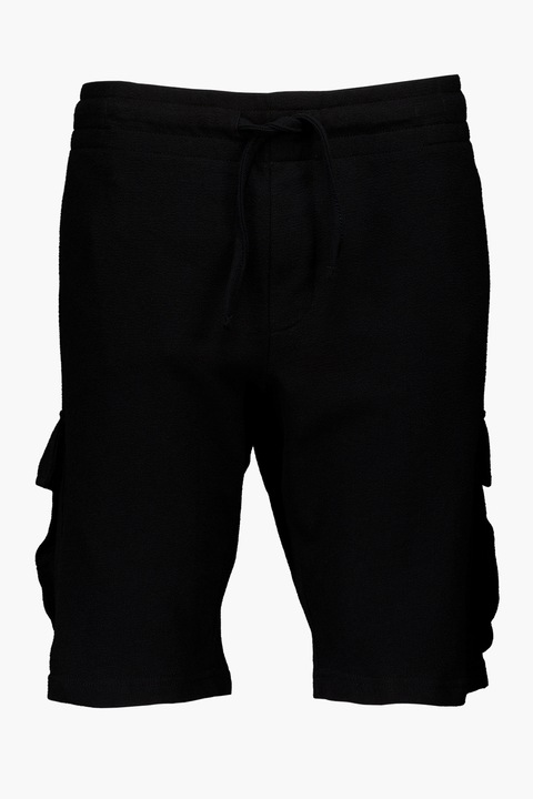 Jack & Jones, Карго бермуди с връзка, Черен
