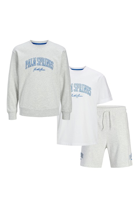 Jack & Jones, Комплект от 3 части, Мръснобял