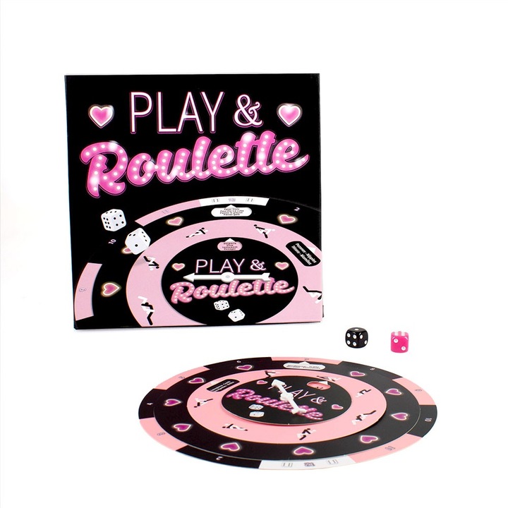 Еротична игра за двойки Play & Roulette, Забавление и страст за двама