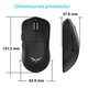 Мишка VGN Dragonfly F1 Moba Wireless 237252, Черен