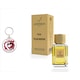 Set Extract de Parfum Lorinna Paris Parfum Tilia Rouge, unisex, 50 ml, si breloc esentele tari se tin in sticlute mici
