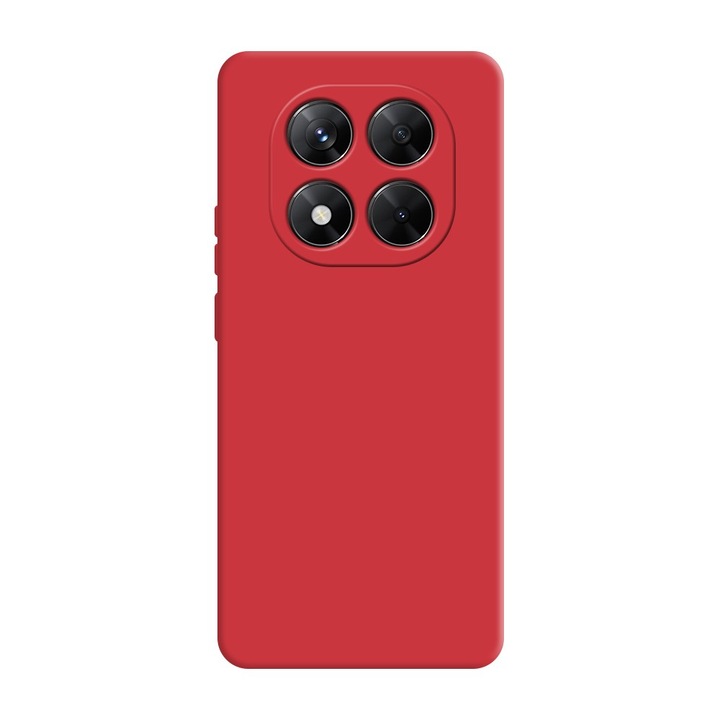 Кейс за Xiaomi Redmi Note 14 Pro Plus 5G силиконов кейс червен