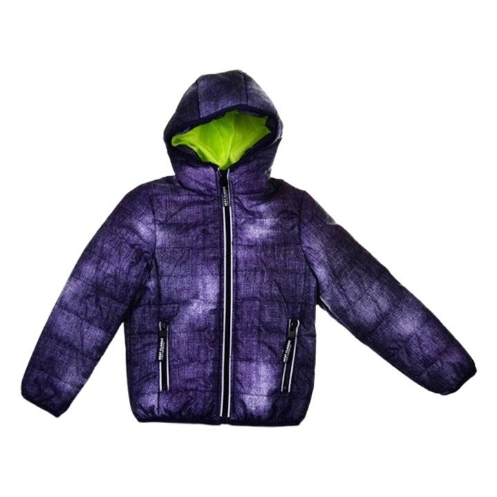 Geaca cu gluga pentru baieti, Happy House KK492, Bleumarin 98 CM