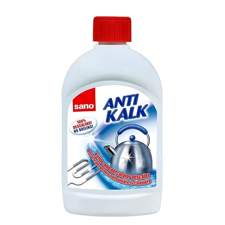 Csomag 3 x Anti Kalk Solution vízkőmentesítő készülékek és edények Sano 500ml