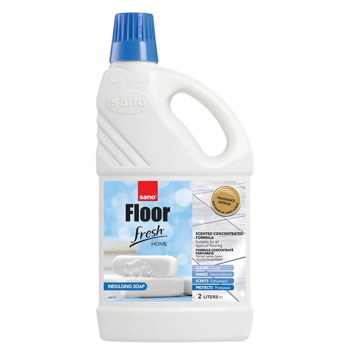 Опаковка от 2 X Sano Floor Fresh Home Soap 2L разтвор за под
