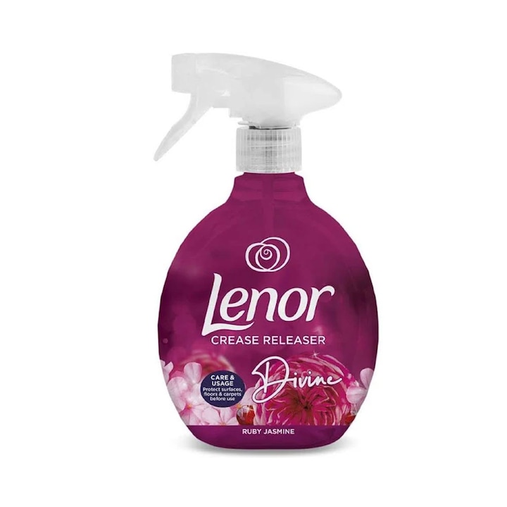 Опаковка от 2 X Lenor Ruby Jasmine спрей за освежаване на тъкани против бръчки 500 ml