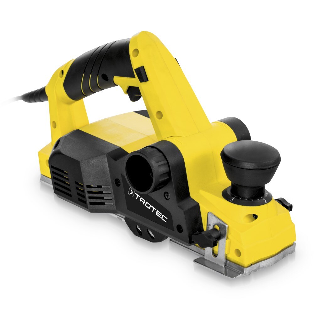 Masina de rindeluit Trotec PPLS 10-750, Puterea 750 Watt, Rotatii 13.000 min-1, Latime rindea 82 mm, Adancimea taiere 0 - 3,0 mm, Adancime faltuire 15 mm