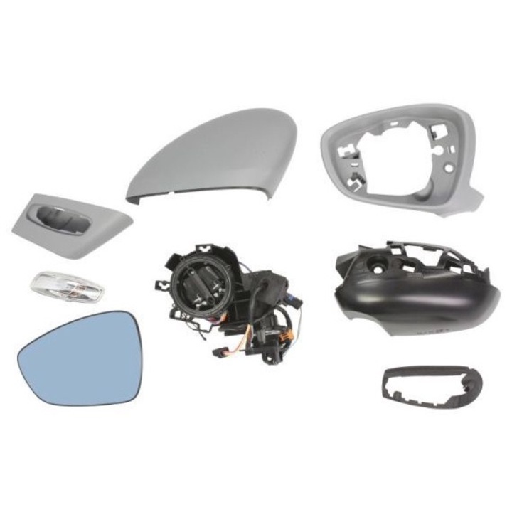 Külső tükör BLIC 6157860 kompatibilis a CITROËN C5 II Break (RE_) 2004-2008 modellel