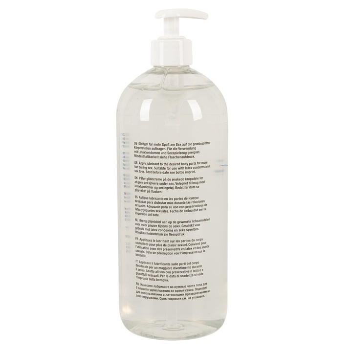 Lubrifiant anal, Just Glide, compatibil cu prezervative, 1000ml