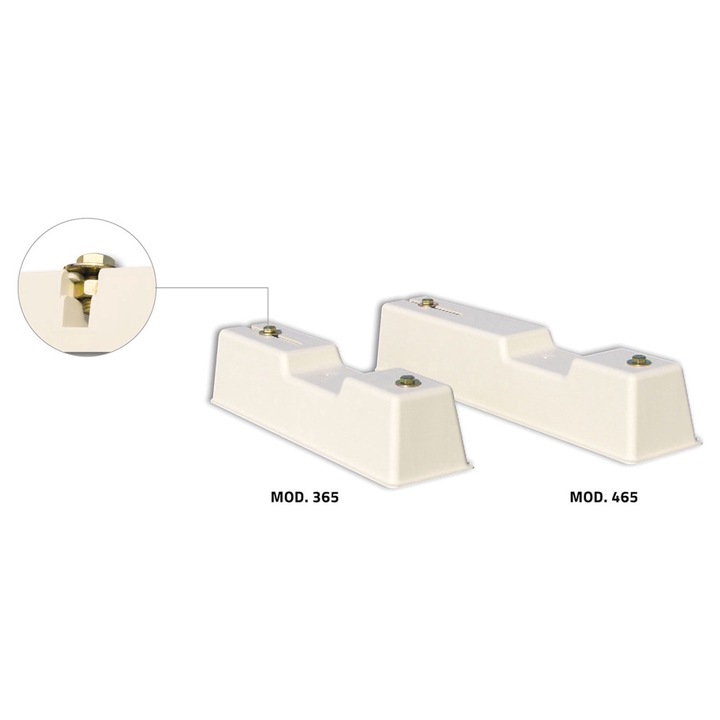 Set Suporti de fixare pe podea Pitagora 465*115*80h, max 240kg cu suruburi de fixare pentru climatizatoare