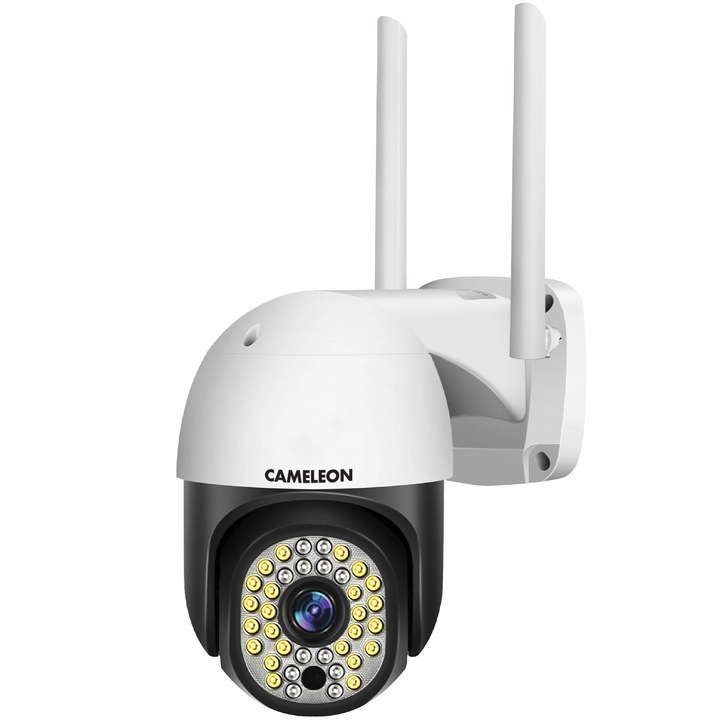 Camera de supraveghere, 2MP, Full HD, rotativa, WiFi, zoom x4, multicolor