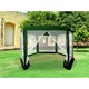 Pavilion gradina, 2x2x2m, 6 pereti cu plasa, verde, MultiGarden