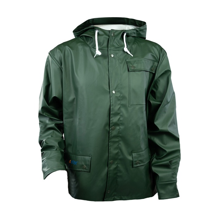 Jacheta de ploaie, PGT, Virga 190, impermeabila, poliester, verde, L