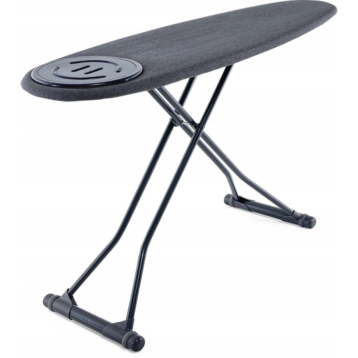 Masa de calcat, Promis, Luxury Pro, 152x44cm, inaltime reglabila 80-94cm, Antracit