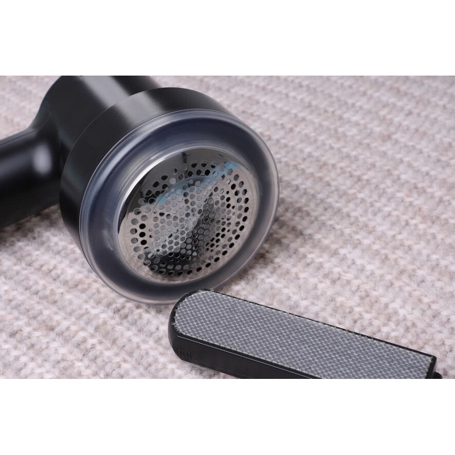 Aparat de curatat scame Eldom, GDS9 Tori, 6 lame, afisaj LCD, alimentare USB-C, negru