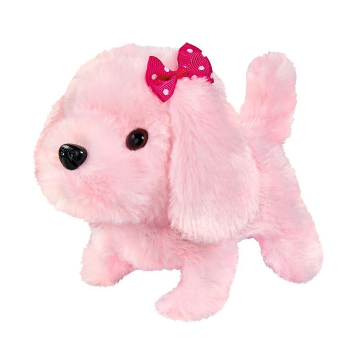 Interaktív gyerekjáték, Simba, Chi Chi Love, rózsaszín kiskutya távirányítóval, rózsaszín