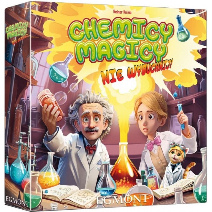 Társasjáték, Egmont, kémiai kísérletek