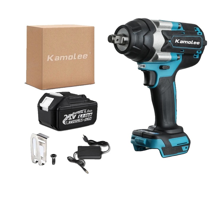 Masina de insurubat cu acumulator, 1800 N.m, 7000 rpm, 60Ah, ambalaj carton