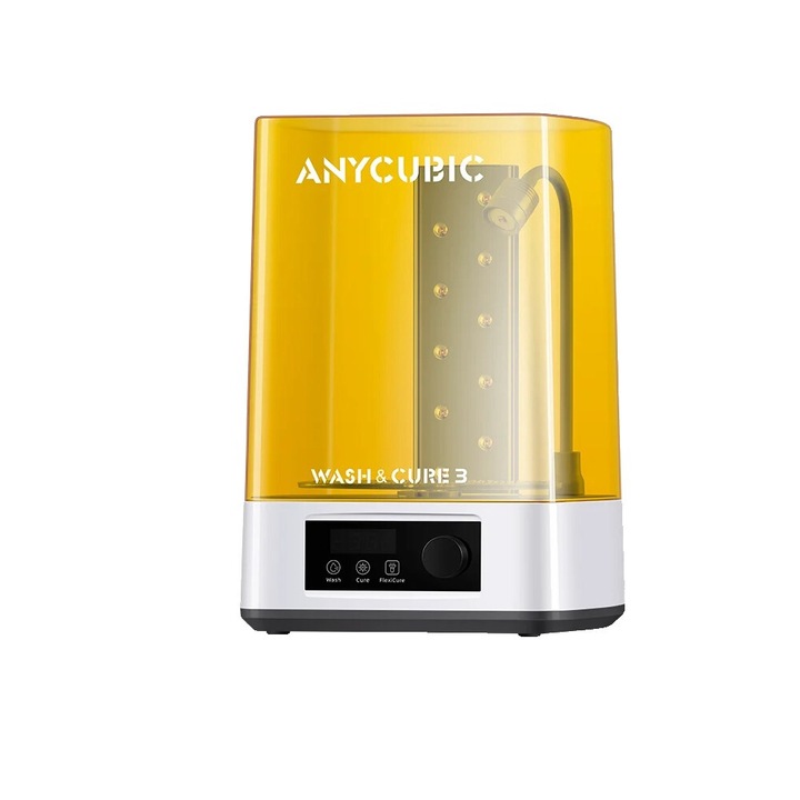 Anycubic Wash & Cure 3 mosó- és expozíciós állomás, 4 literes, gyanta 3D nyomtatókhoz