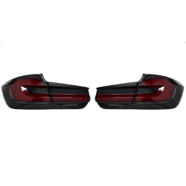 Set 2 lampi stop AKD, LED, pentru BMW F30, rosu, 12V