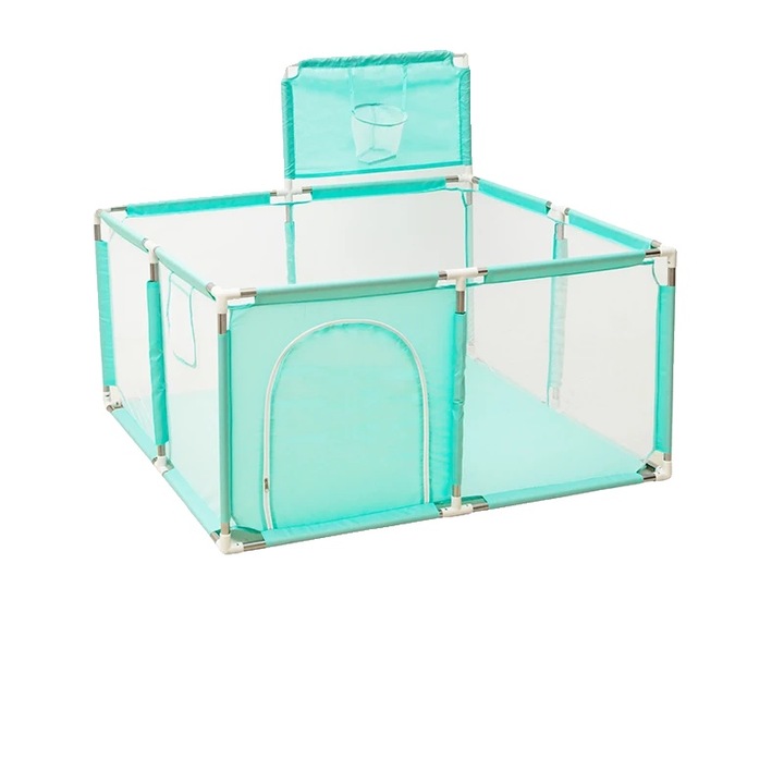 Tarc copii, 128x128x66cm, Plastic, Albastru