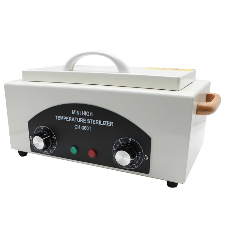 Sterilizator cu aer cald, 300W, temperatura pana la 220C, 25.5x12.5x6cm