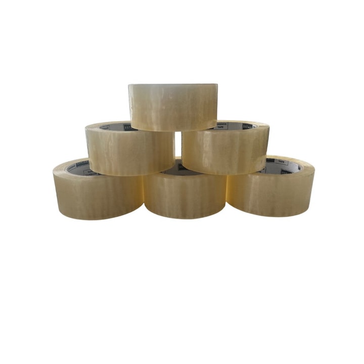 Átlátszó ragasztószalag, BESTPAK, 48 mm x 60 m, 6 darabos készlet